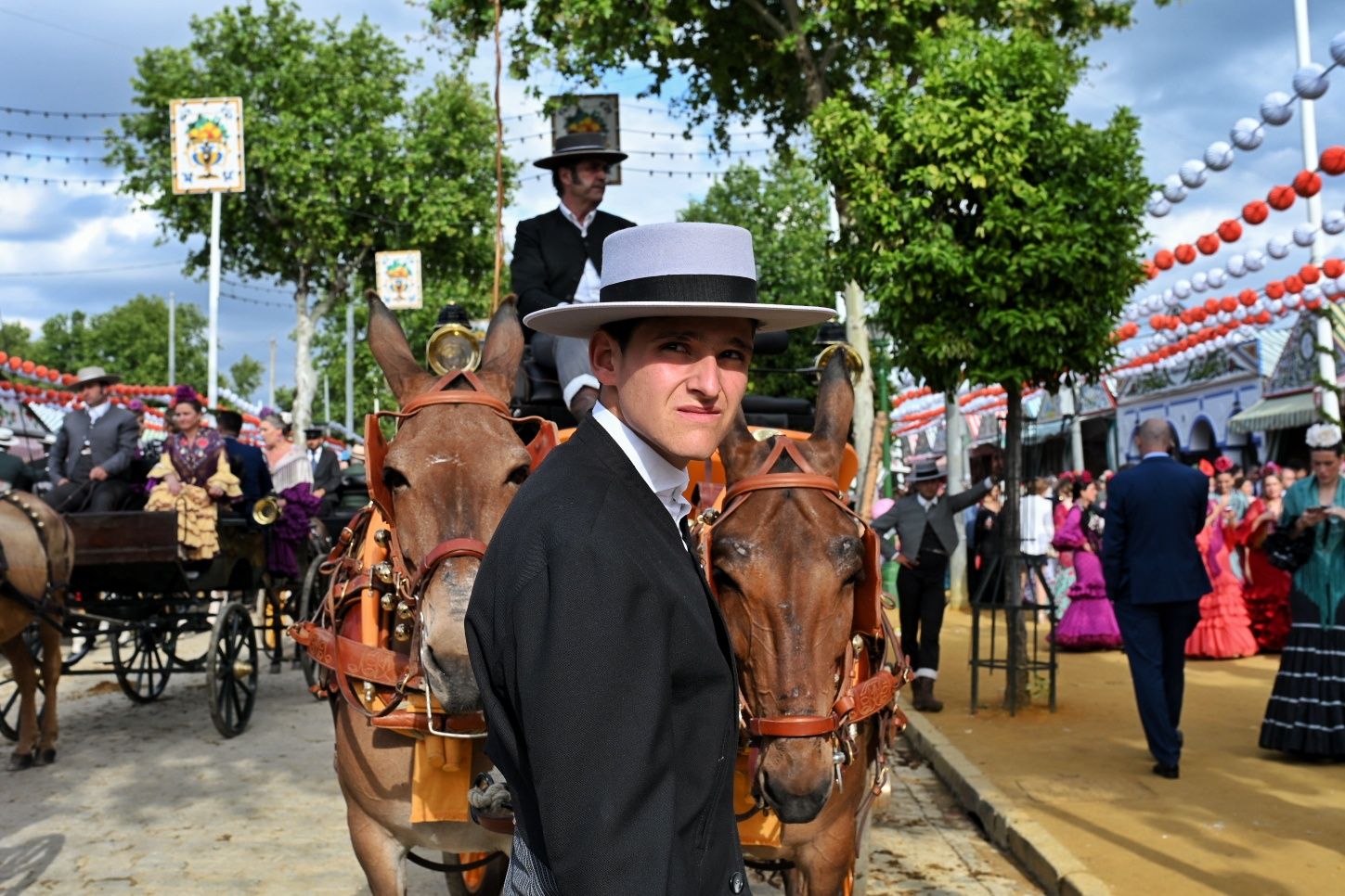 Ambiente este jueves en la Feria de Sevilla 2025.   MAURI BUHIGAS
