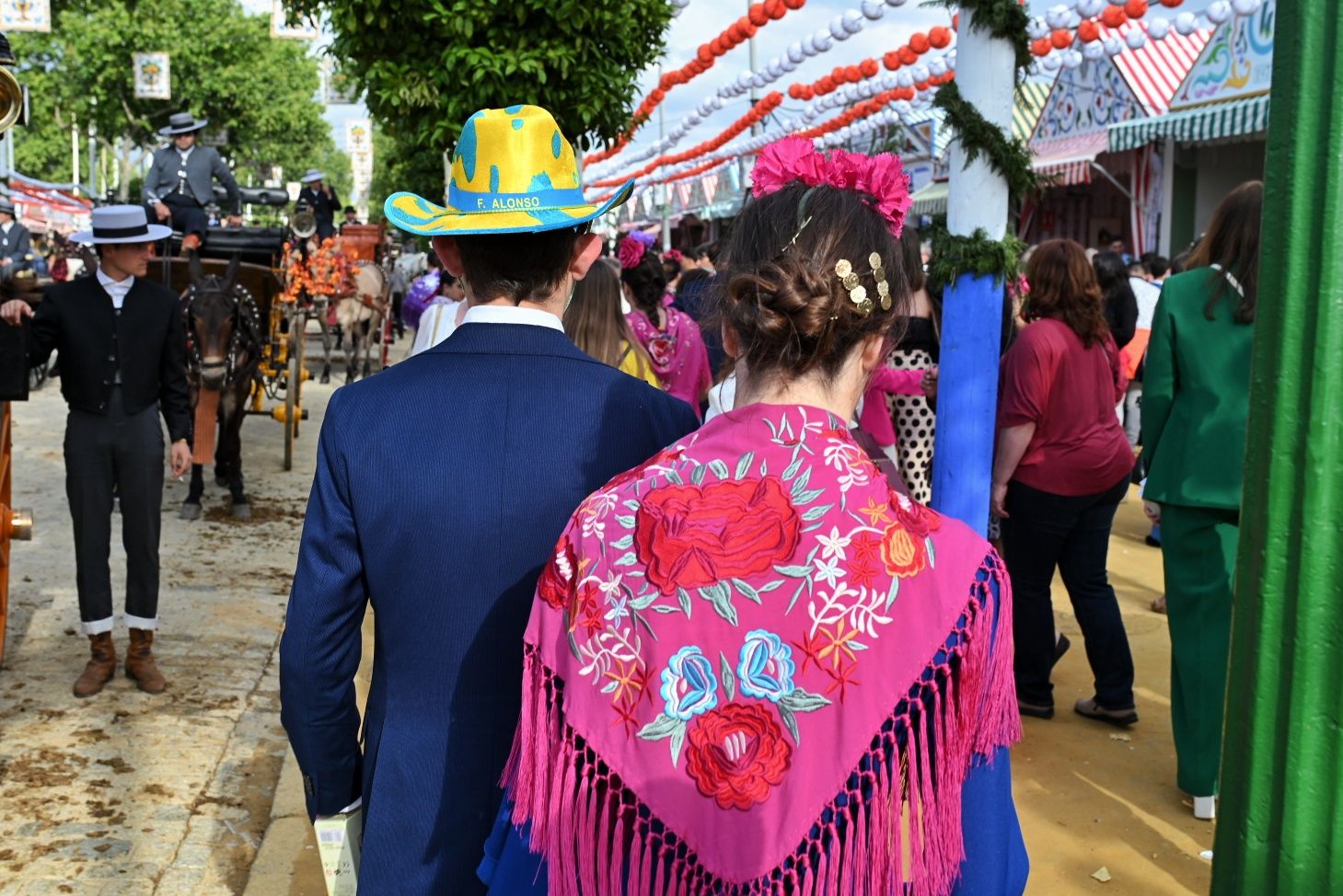 Ambiente este jueves en la Feria de Sevilla 2025.   MAURI BUHIGAS