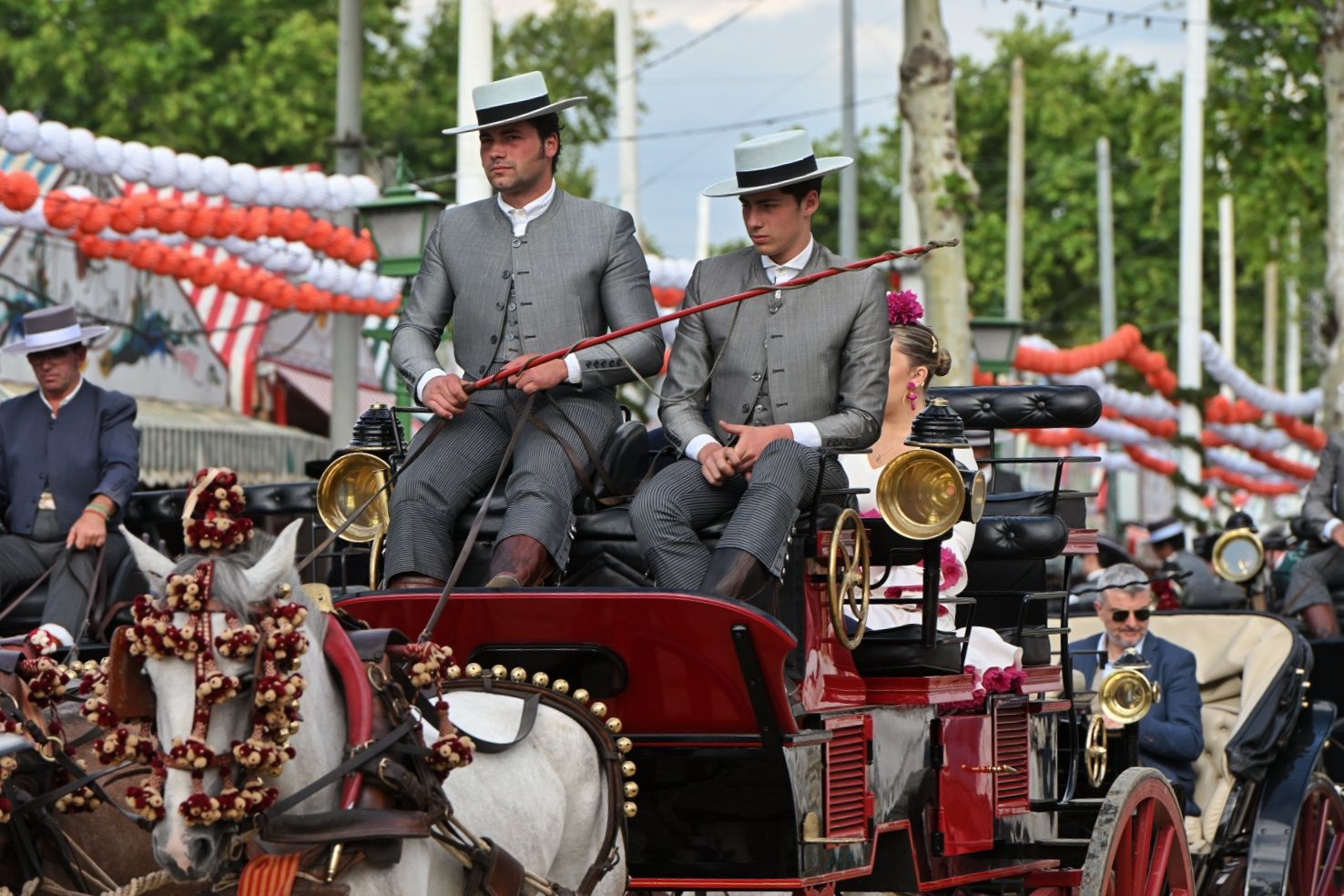 Ambiente este jueves en la Feria de Sevilla 2025.   MAURI BUHIGAS