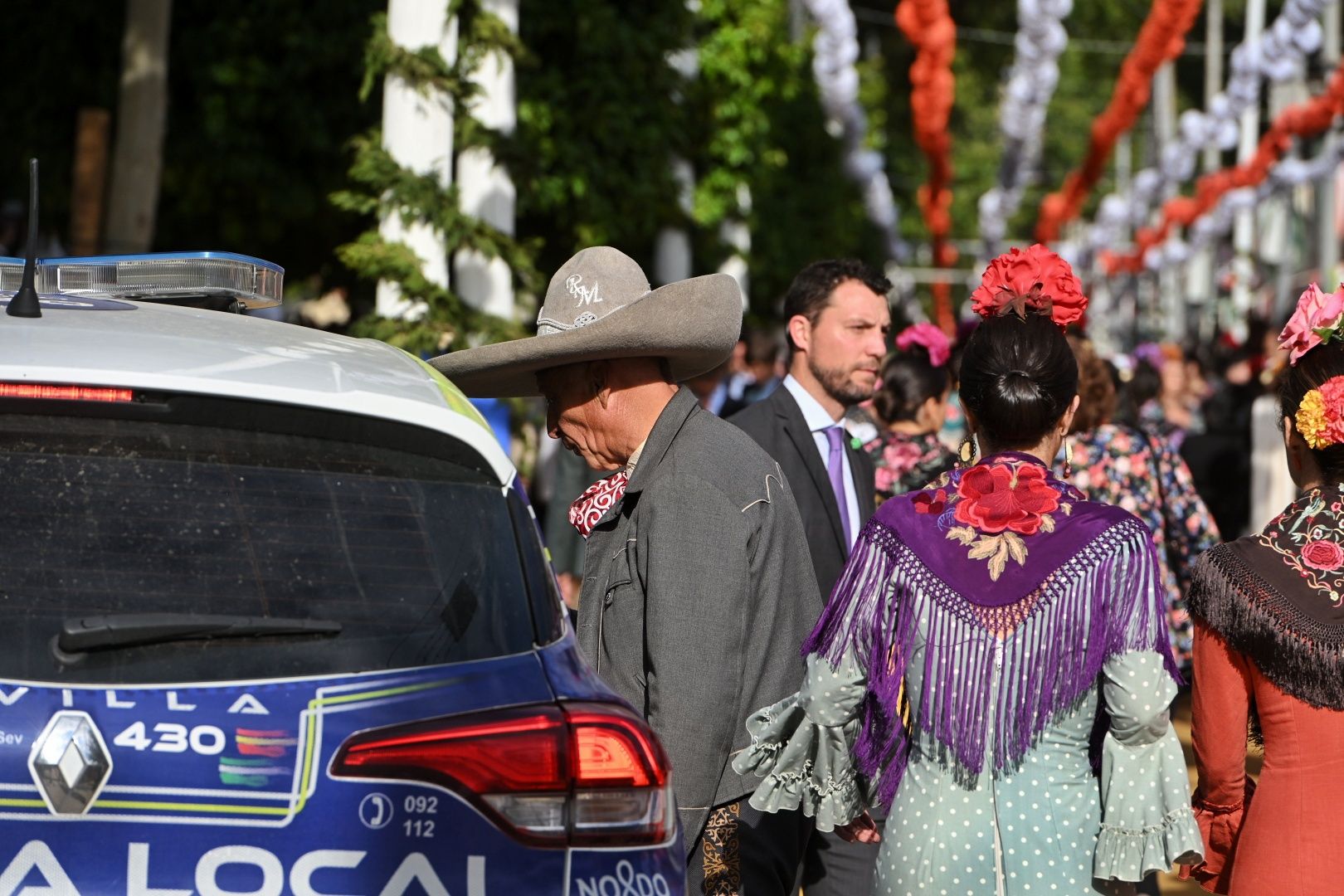 Ambiente este jueves en la Feria de Sevilla 2025.   MAURI BUHIGAS