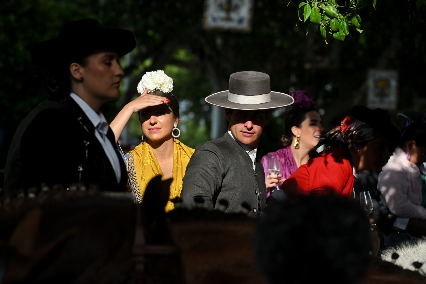 Ambiente este jueves en la Feria de Sevilla 2025.   MAURI BUHIGAS