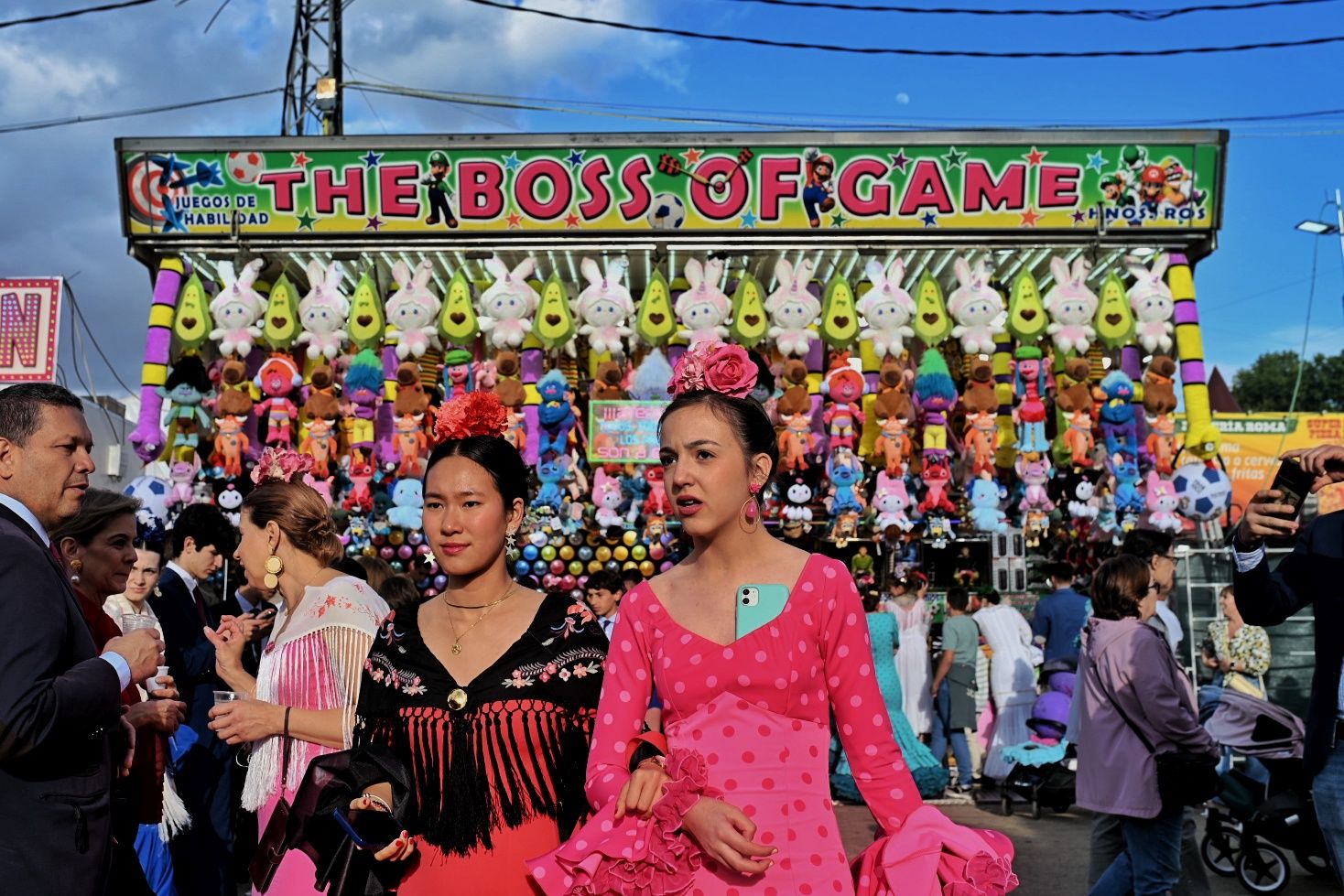 Ambiente este jueves en la Feria de Sevilla 2025.   MAURI BUHIGAS