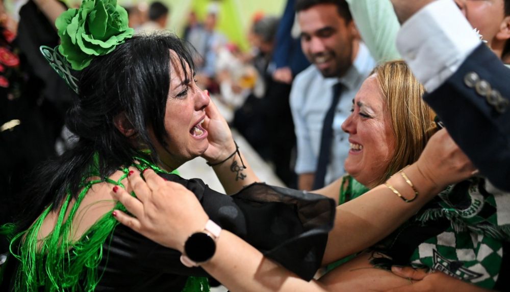 Lágrimas de emoción tras el pase a la final.