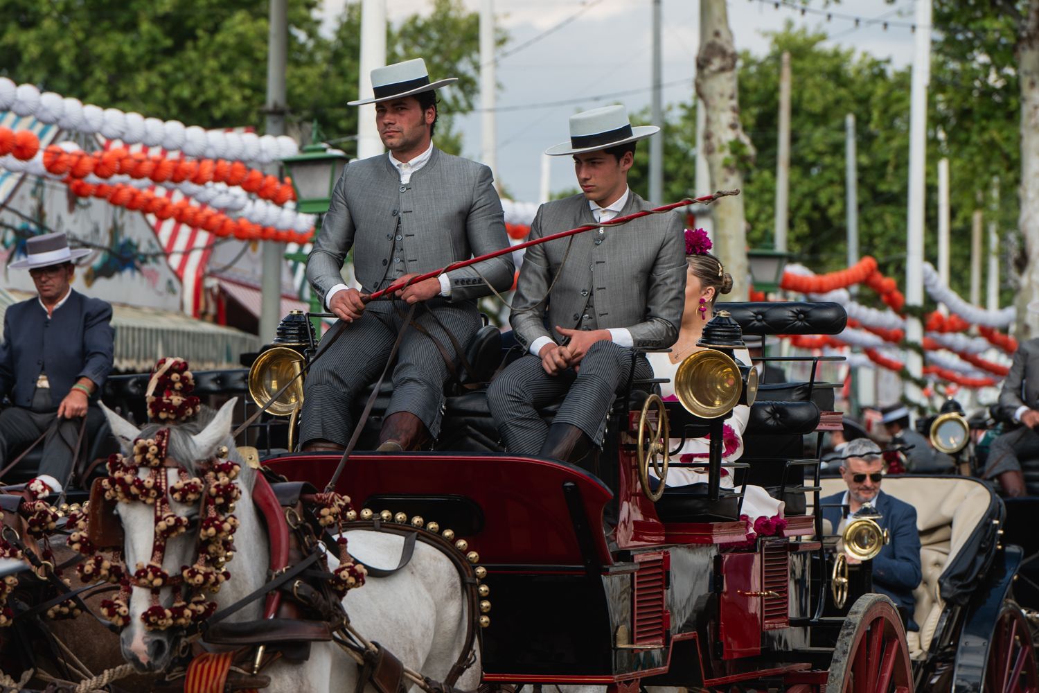 La feria de Sevilla en la edición de 2025. La feria de Sevilla en la edición de 2025.
