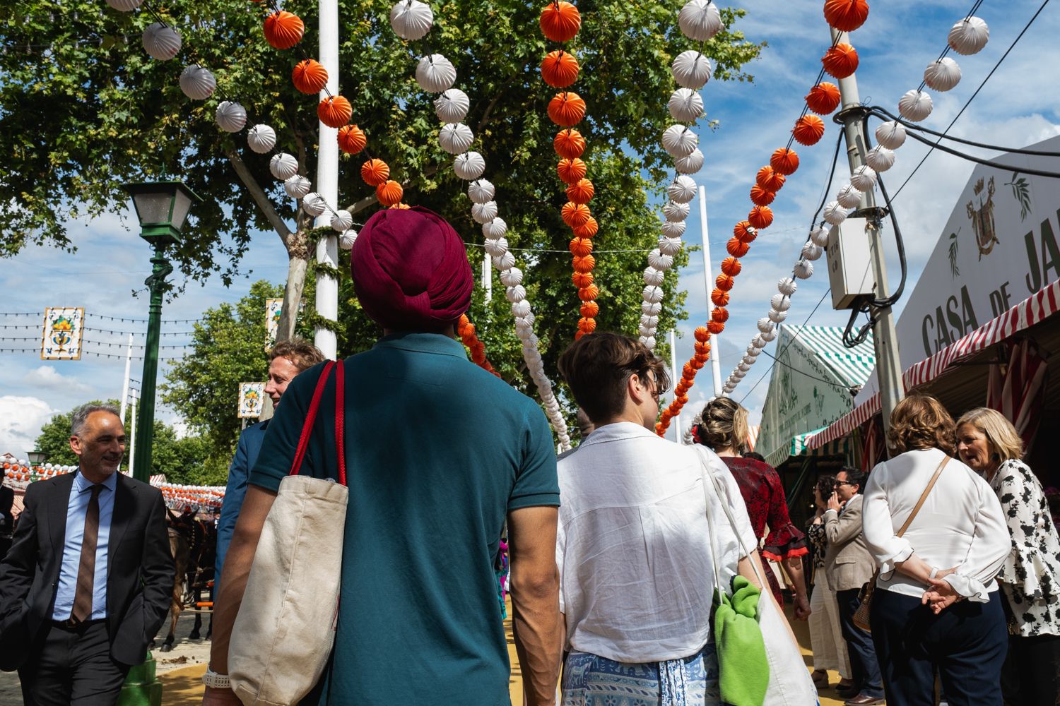 Imágenes del viernes de Feria de Sevilla.