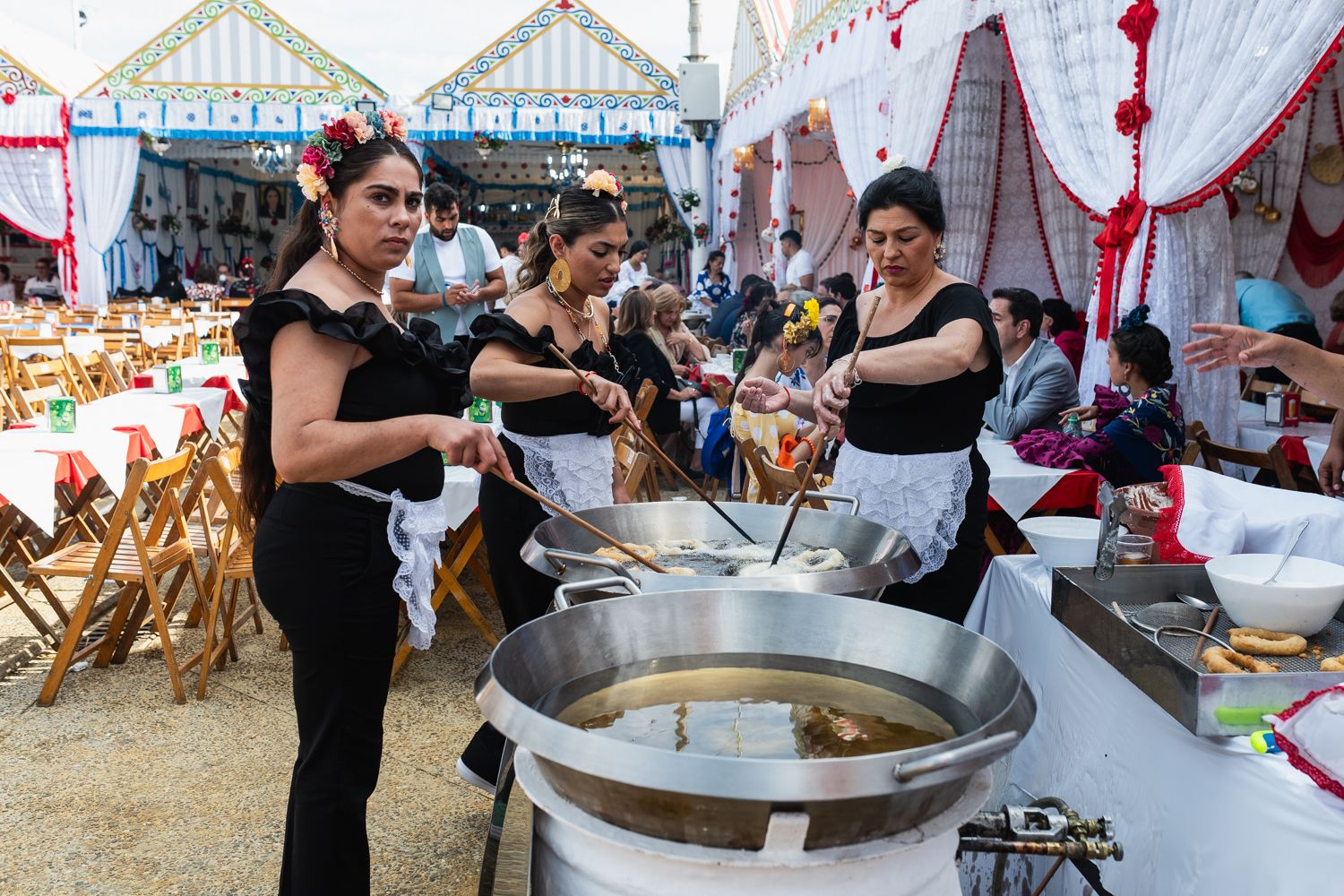 Imágenes del viernes de Feria de Sevilla.