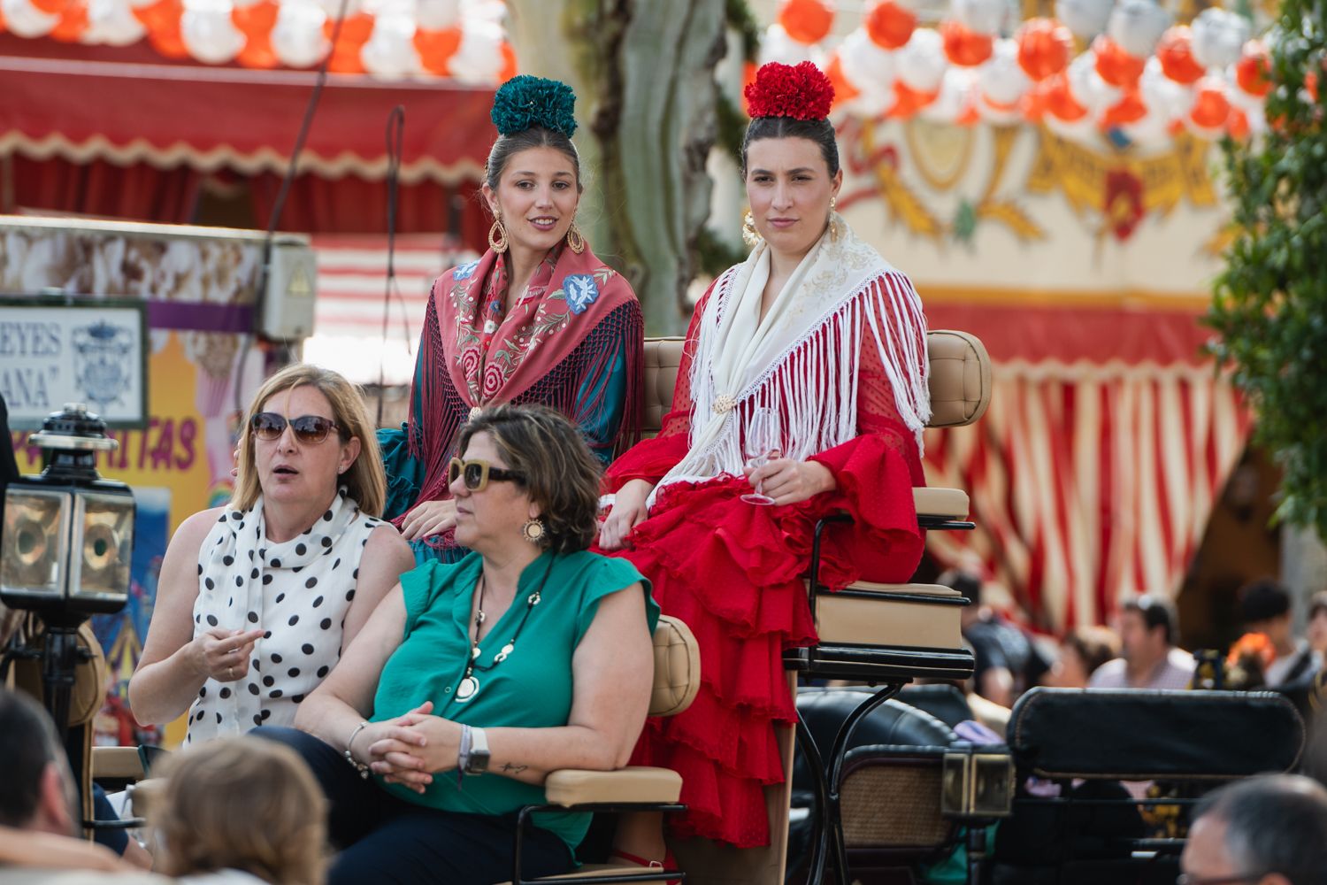 Imágenes del viernes de Feria de Sevilla.