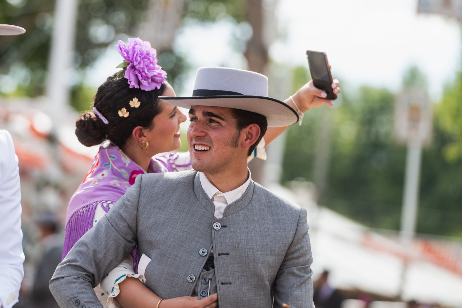 Imágenes del viernes de Feria de Sevilla.