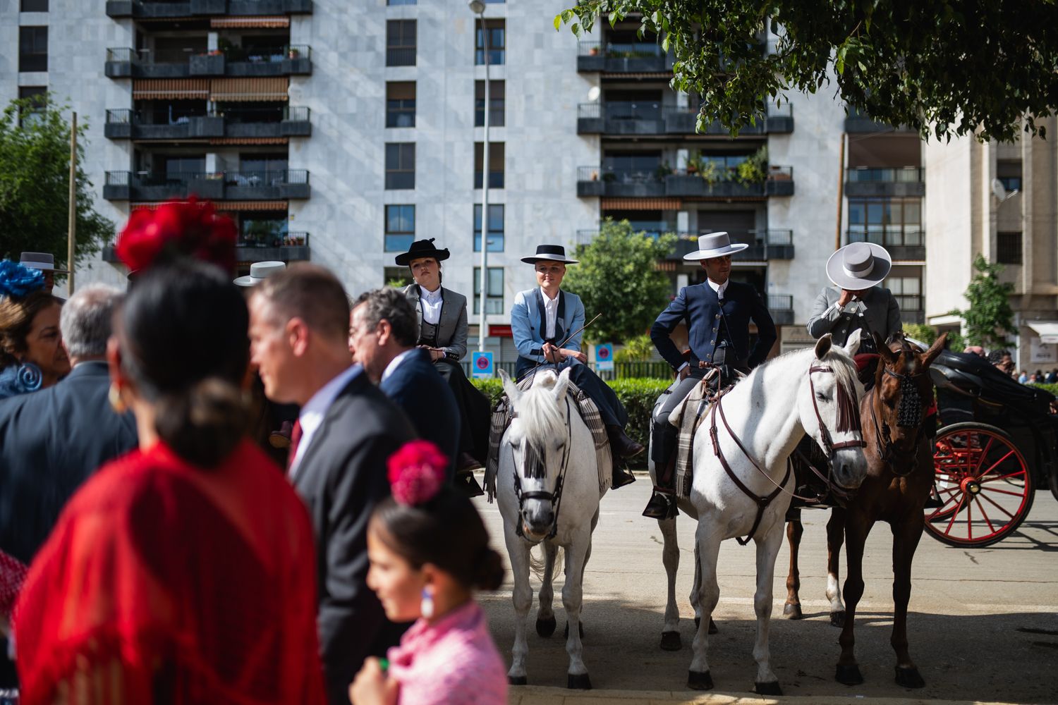 Imágenes del viernes de Feria de Sevilla.