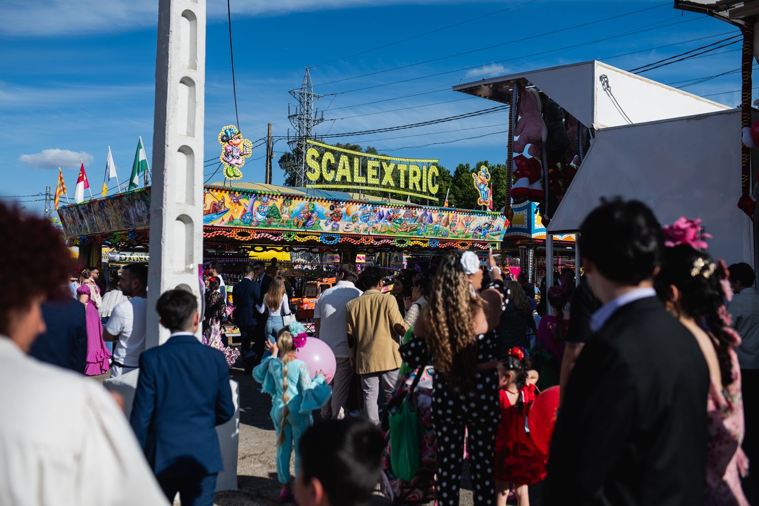 Imágenes del viernes de Feria de Sevilla.