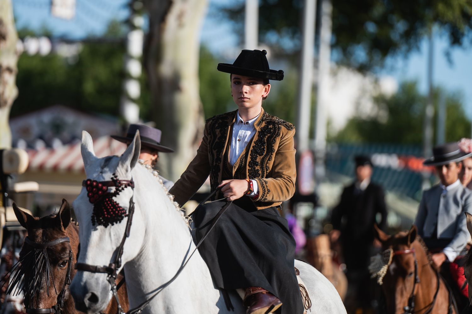 Imágenes del viernes de Feria de Sevilla.