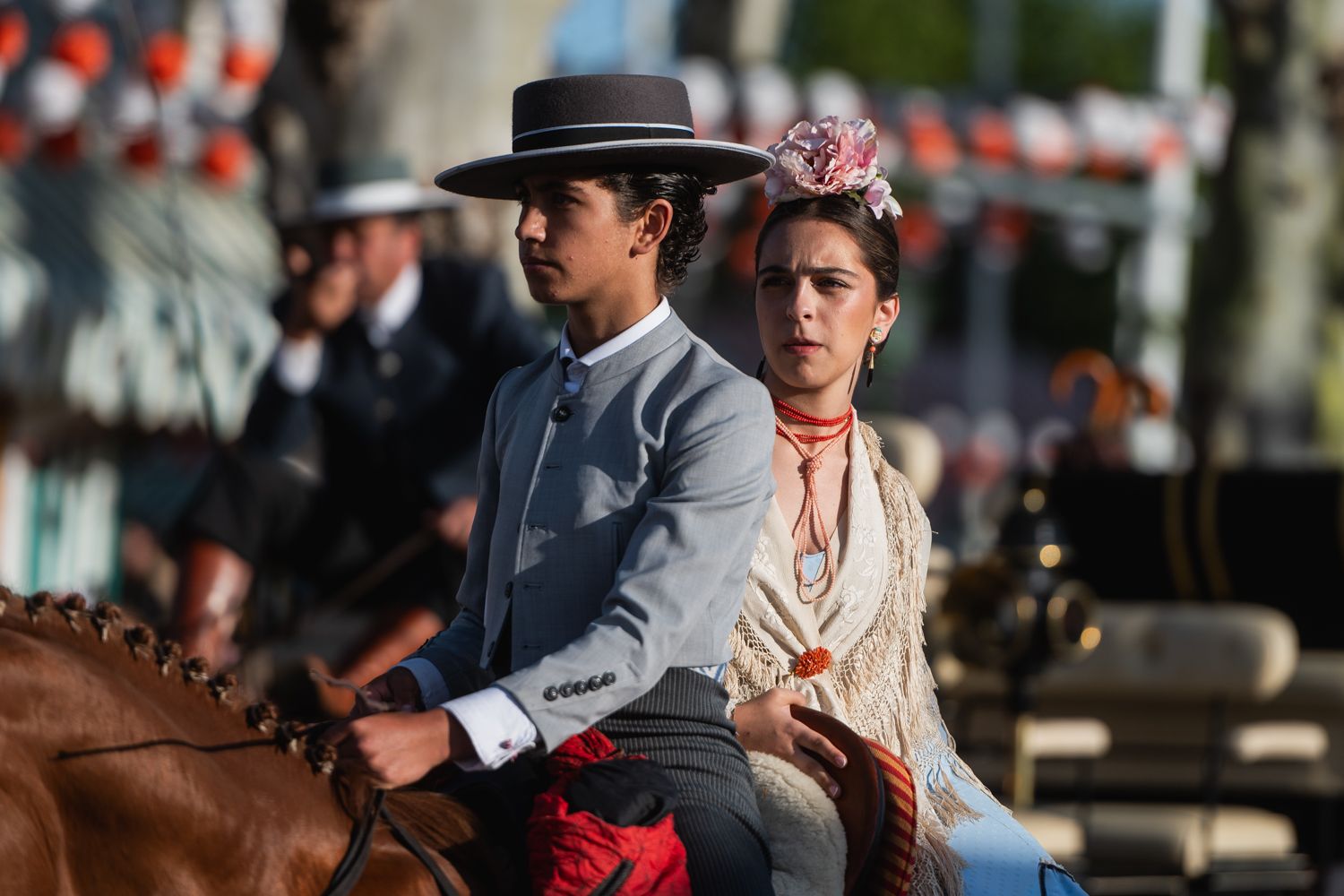 Imágenes del viernes de Feria de Sevilla.