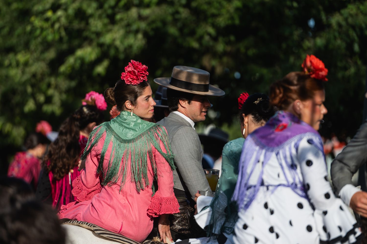 Imágenes del viernes de Feria de Sevilla.