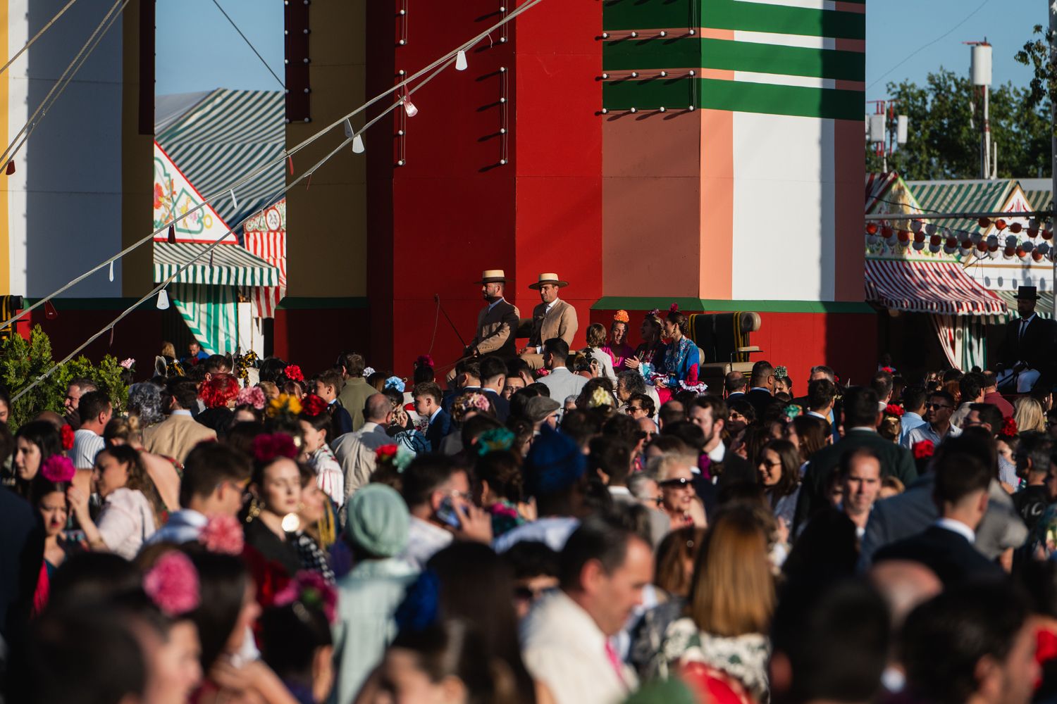 Una imagen de la Feria de Sevilla.