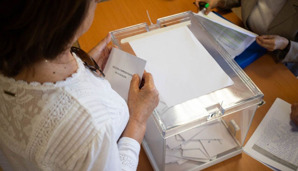 Una imagen de la jornada de elecciones en las barriadas rurales de Jerez.