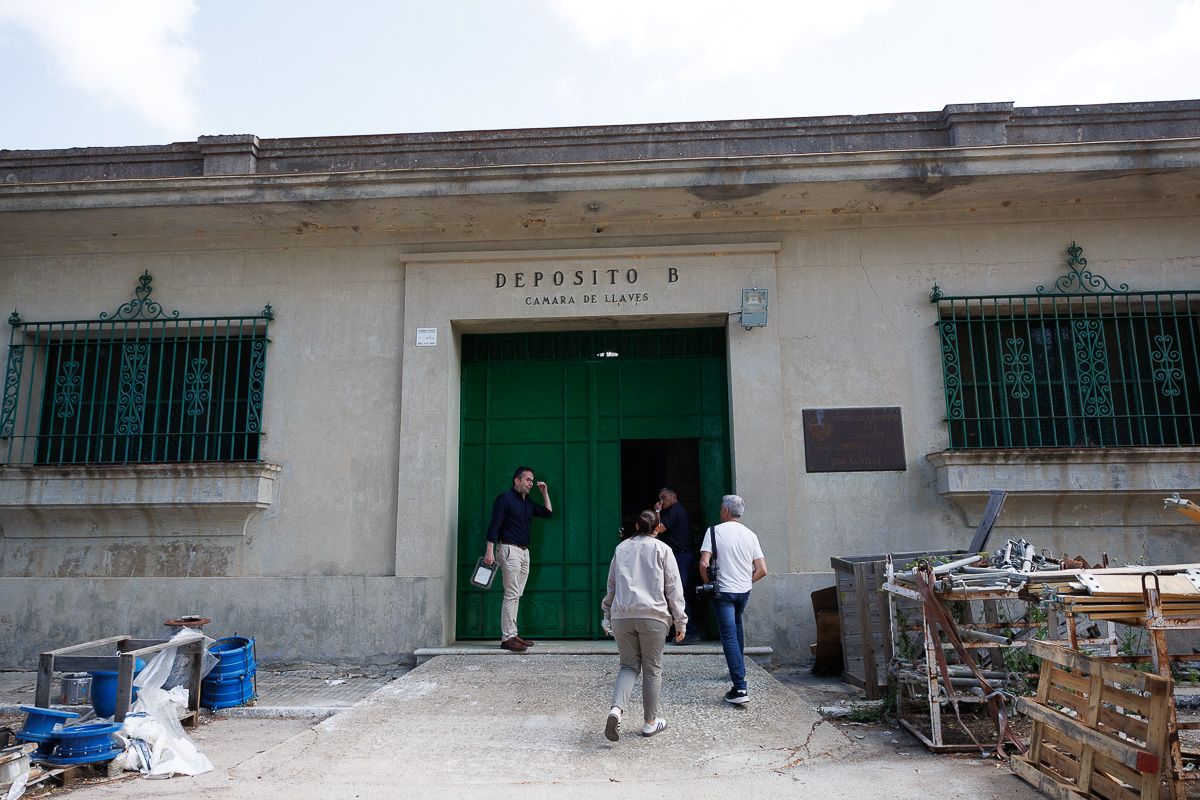 Depósito de aguas de San Cristóbal.