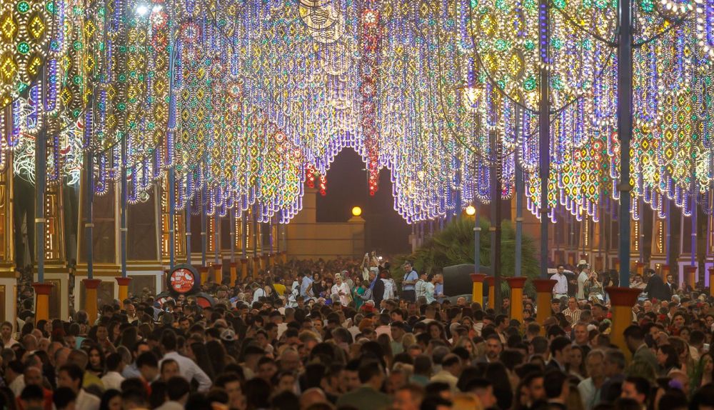 Sabado Feria de Jerez Alumbrado Caseta LVDS 53