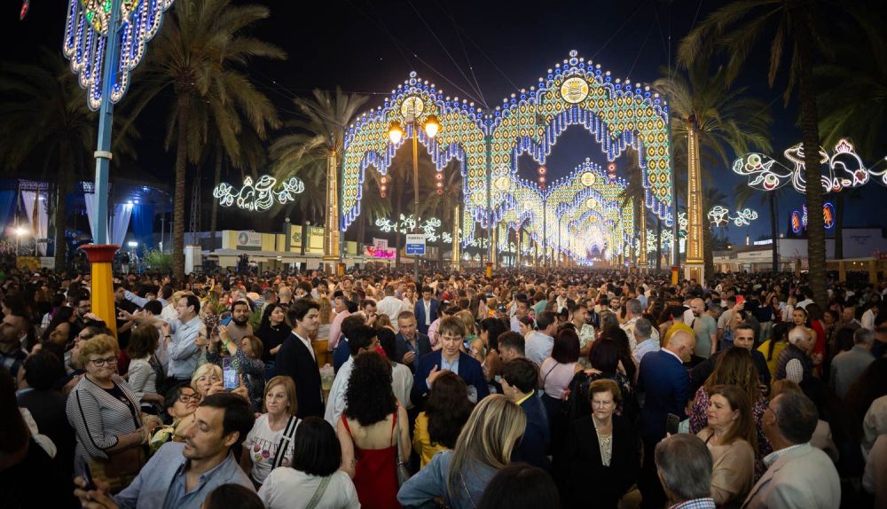 Alumbrado de la Feria de Jerez.