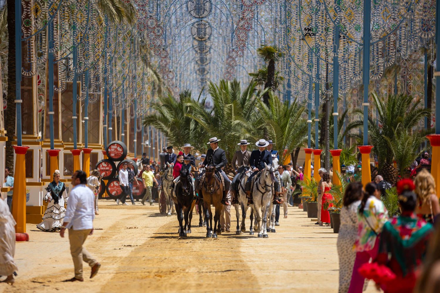 Imagen de la anterior Feria del Caballo de Jerez.