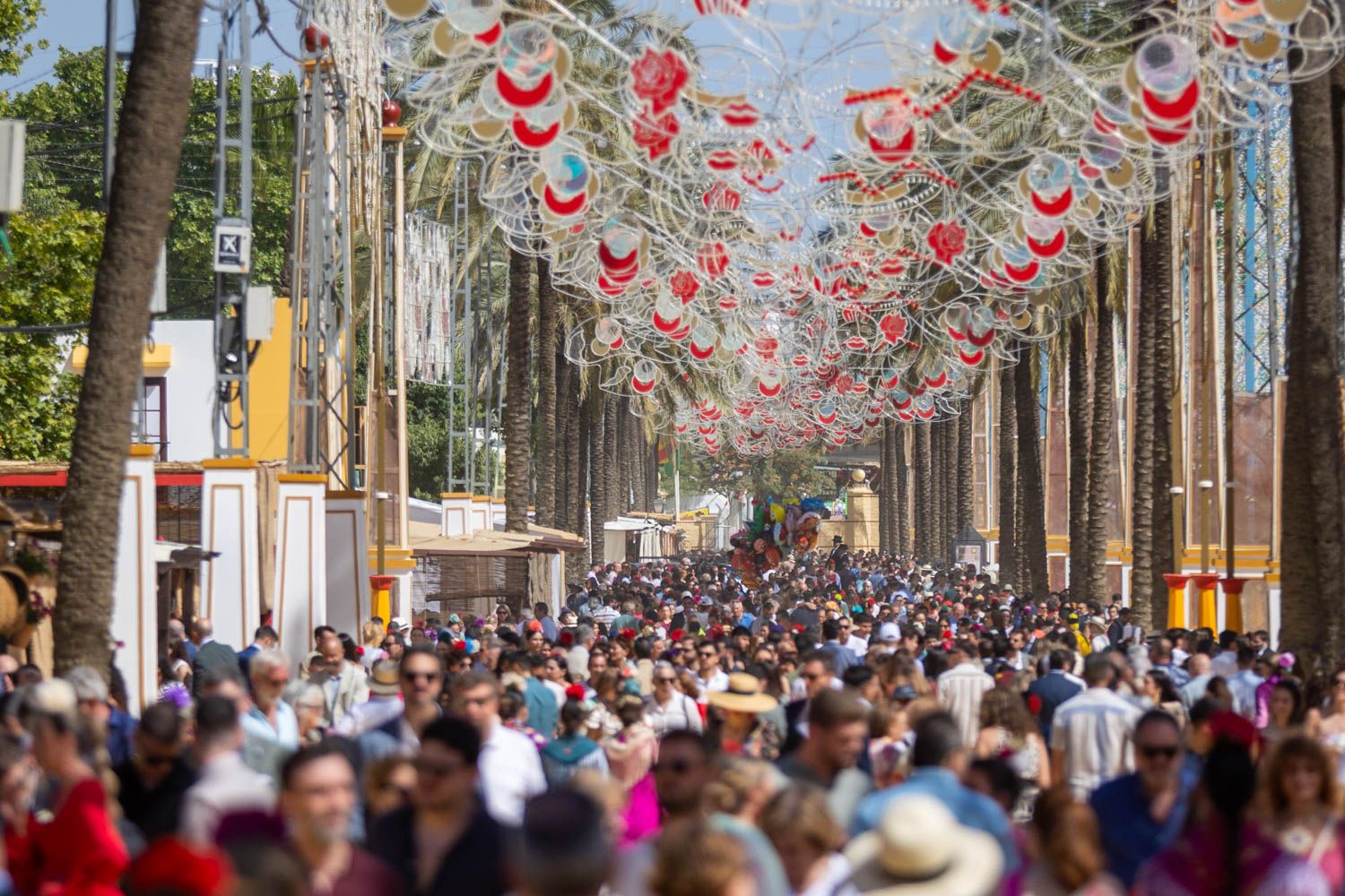 Domingo de Feria del Caballo de la pasada edición de 2025 en Jerez. 
