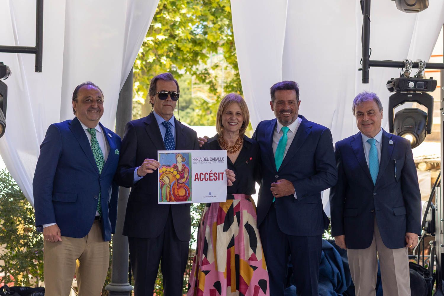 La entrega de un áccesit.