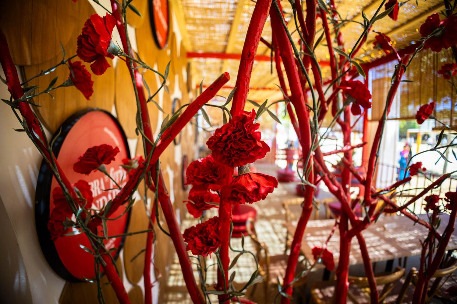 A la entrada en Fundador.