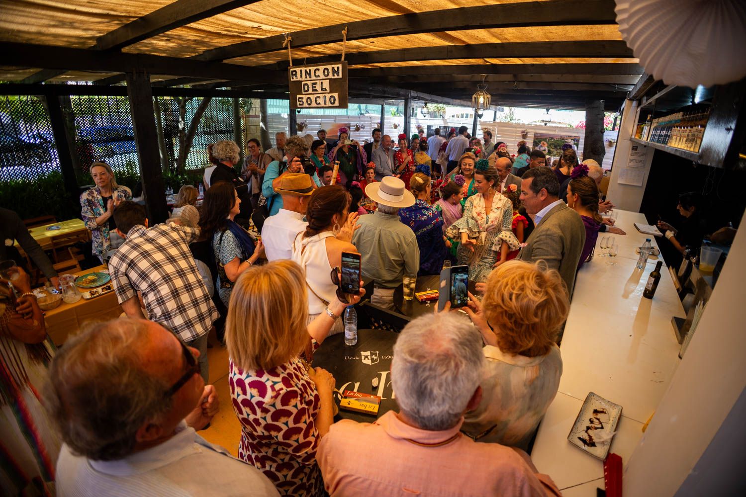 El rincón del socio en El Trasiego.