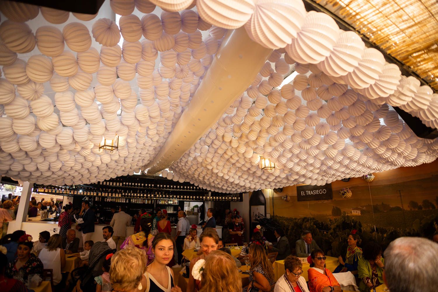 Un cielo de caracolas.