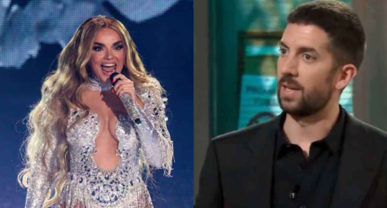 Melody y David Broncano.