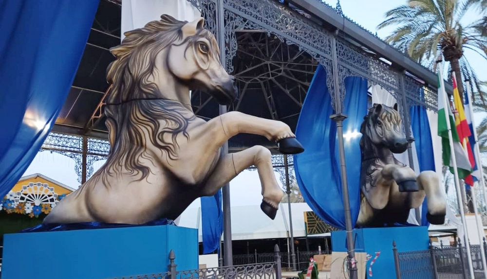 caballitos feria templete 