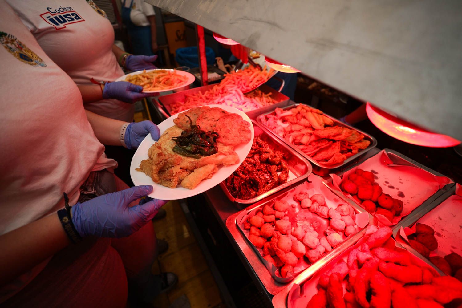El famoso Titanic que combina varios manjares de la Feria de Jerez.