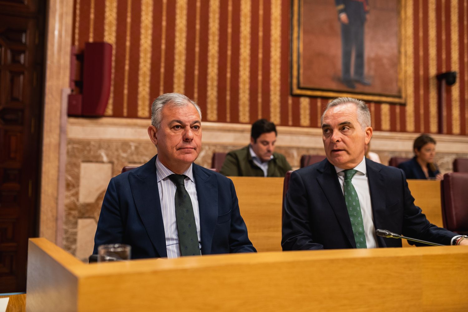 El alcalde de Sevilla, Jose Luis Sanz, en un pleno reciente.