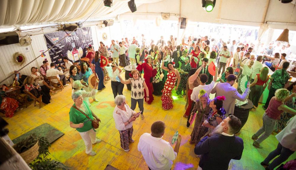 Ambiente en la caseta de JereLesGay.