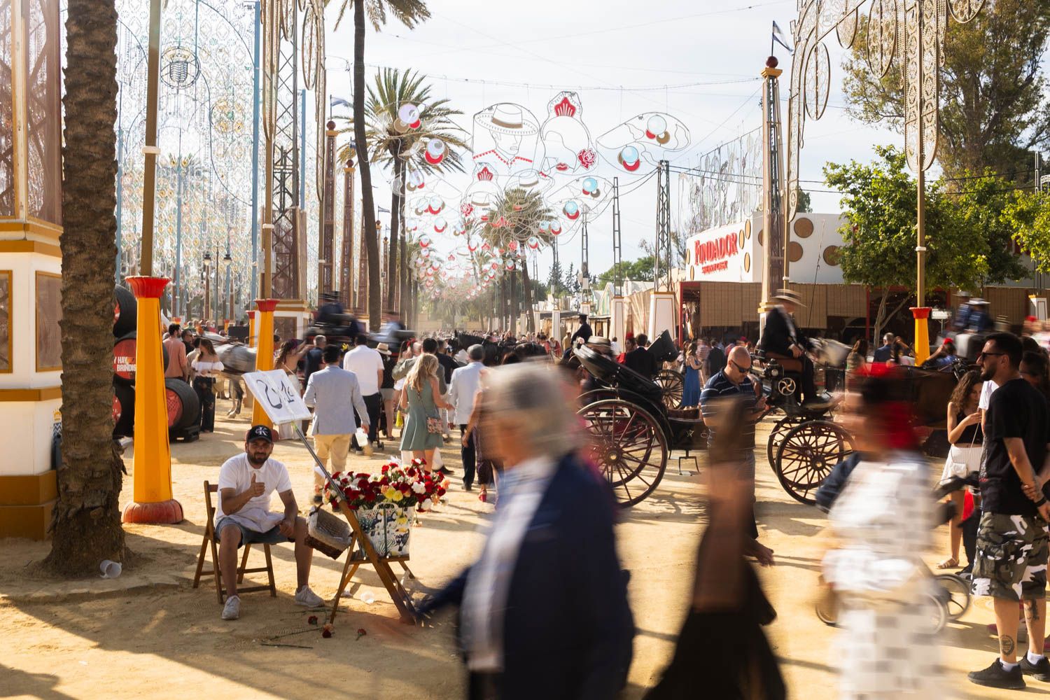 Imagen de la pasada Feria del Caballo de Jerez.