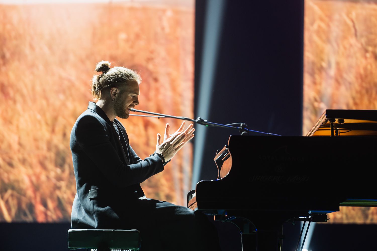 El pianista Andrés Barrios.