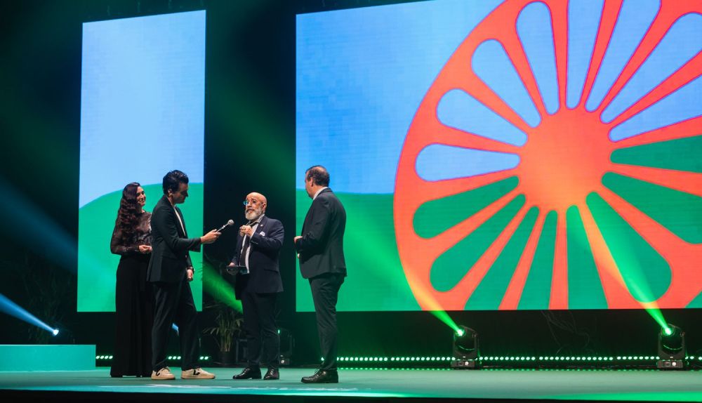 El reconocimiento al Pueblo Gitano, en la entrega de Medallas de Andalucía. 