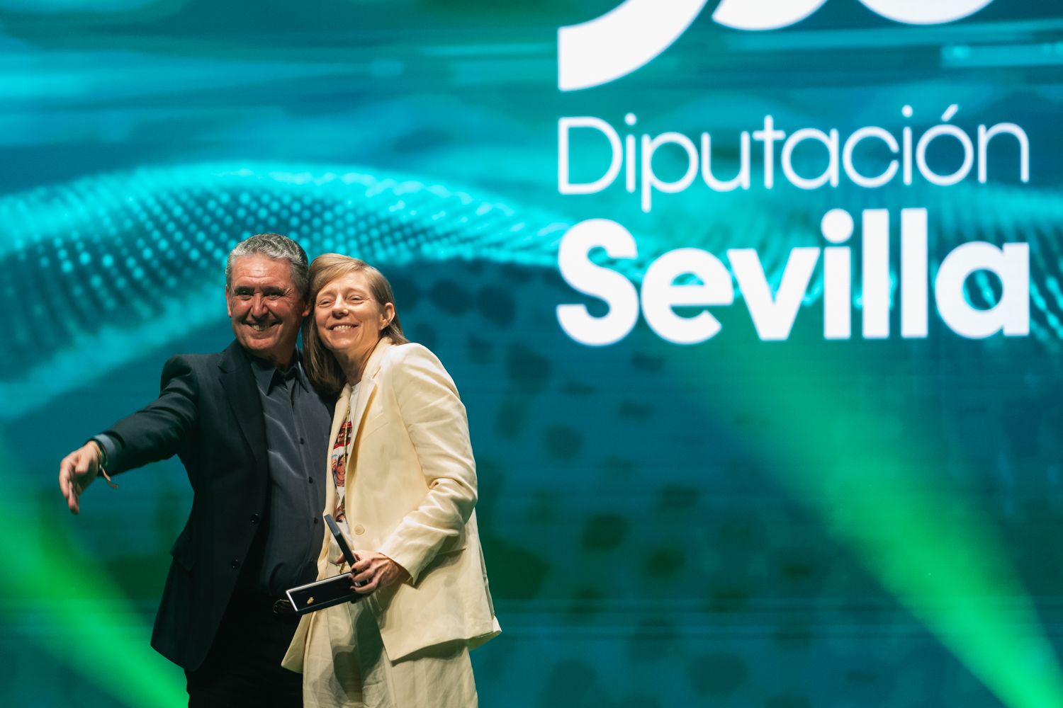 La activista escocesa, hoy una sevillana más, Kirsten Louise Sutherland.