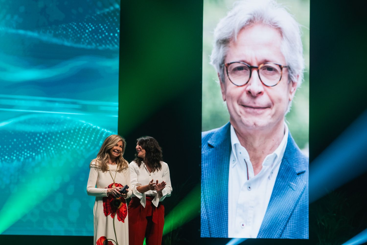 Un momento de la entrega de la Medalla.