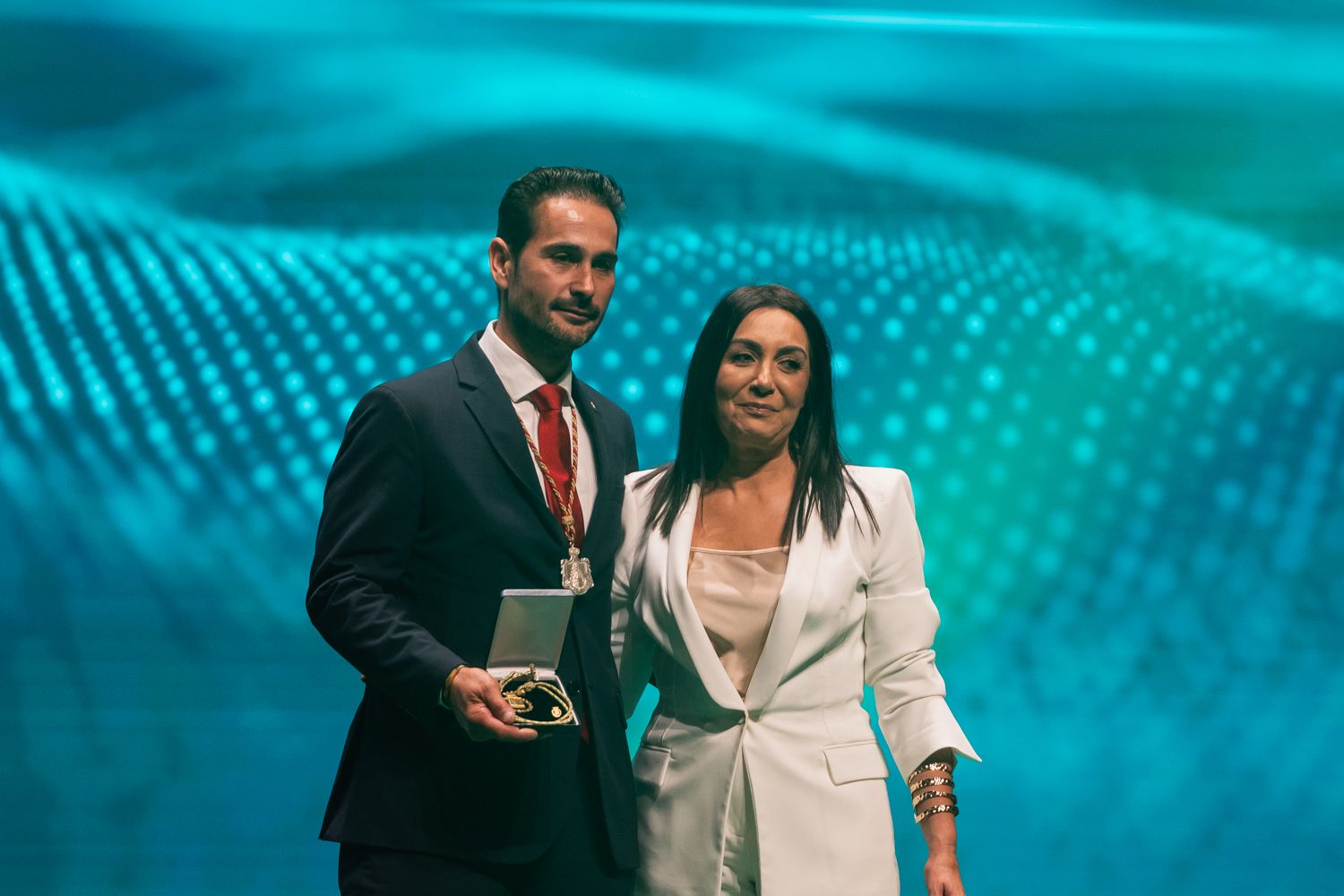 La entrega de la Hermandad del Rocío de Villamanrique.