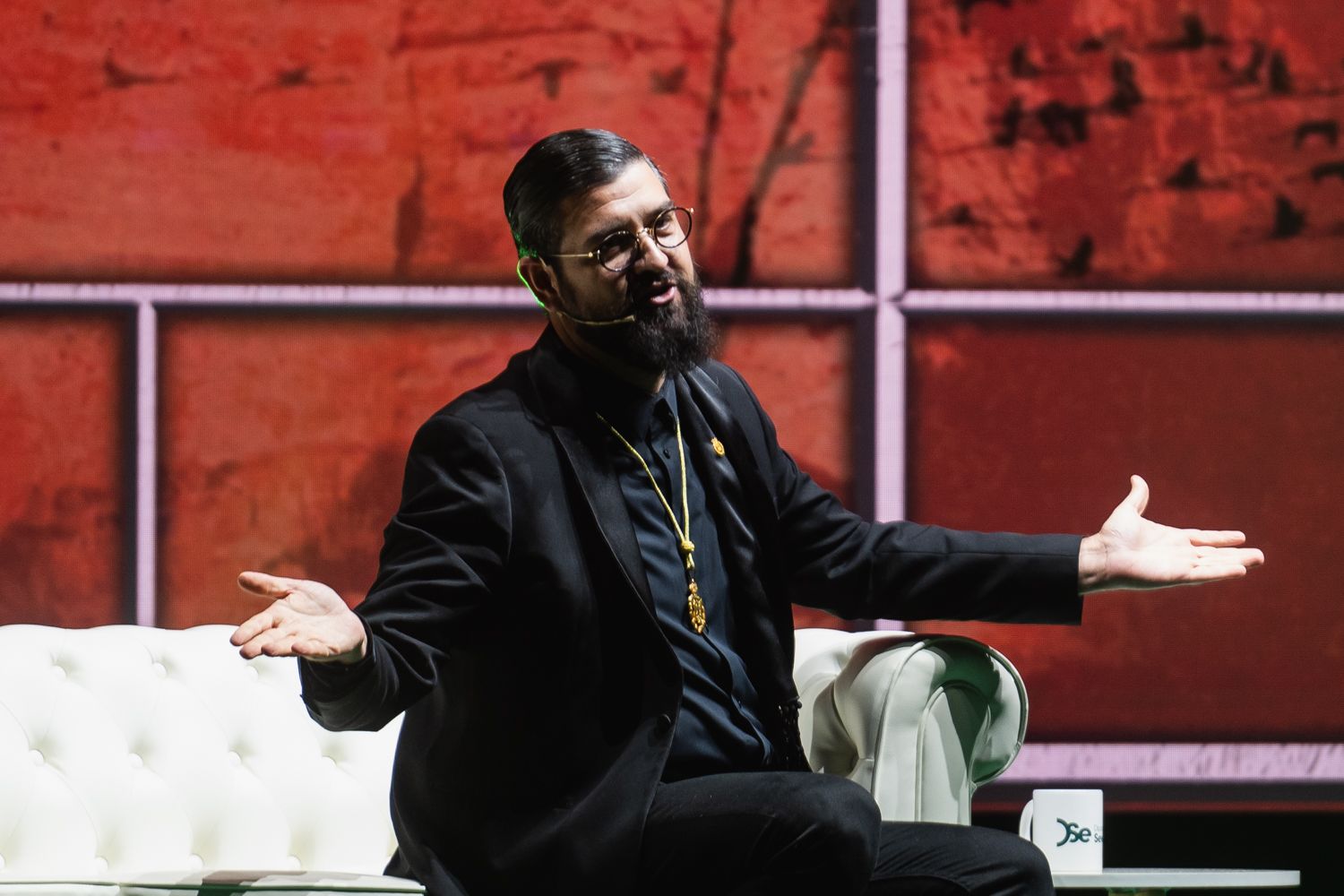 El humorista, en uno de los momentos de la gala.