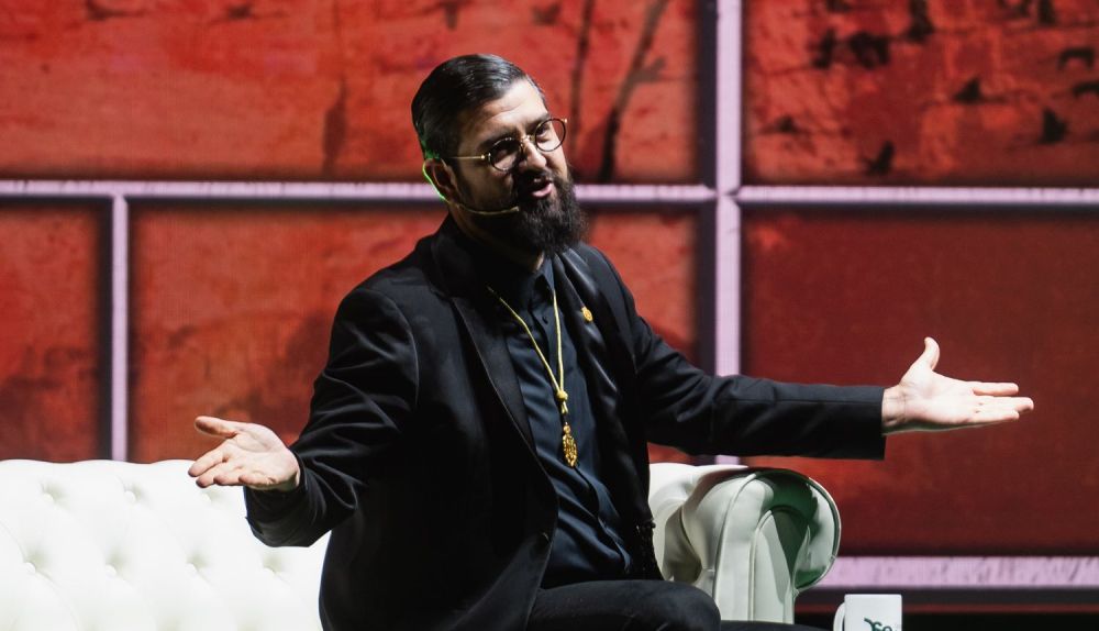 El humorista, en uno de los momentos de la gala.