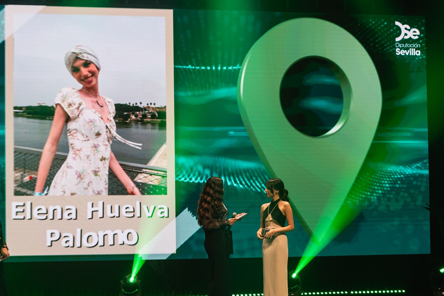 Uno de los momentos más emocionantes, el recuerdo a Elena.