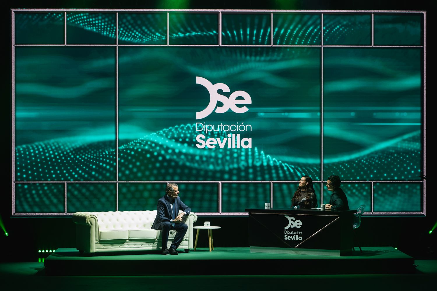 Javier Fernández, durante su intervención.