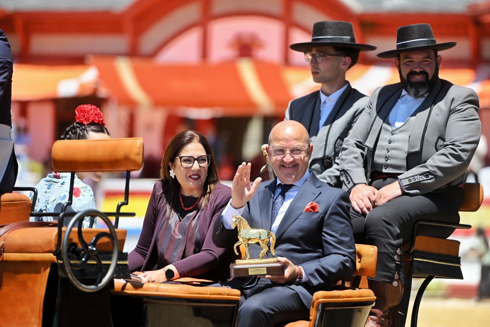 La emotiva entrega del Caballo de Oro 2024 a Francisco Dorantes, en imágenes