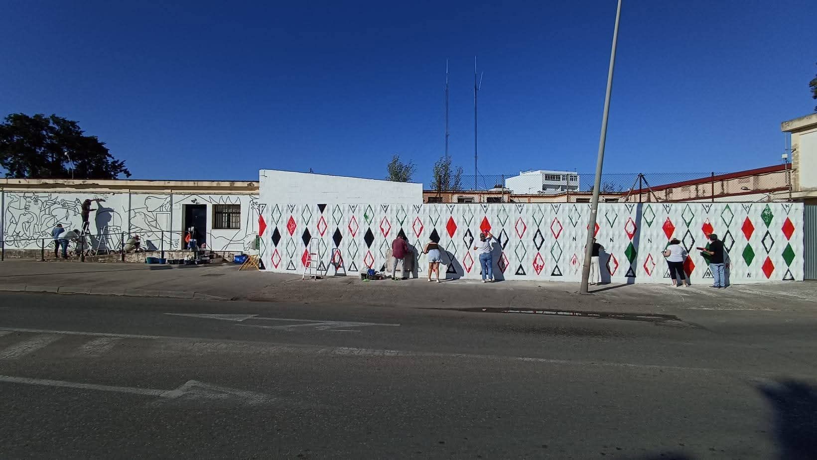 Fachada del local que utilizaba la Banda de Música Pedro Álvarez Hidalgo en Puerto Real.
