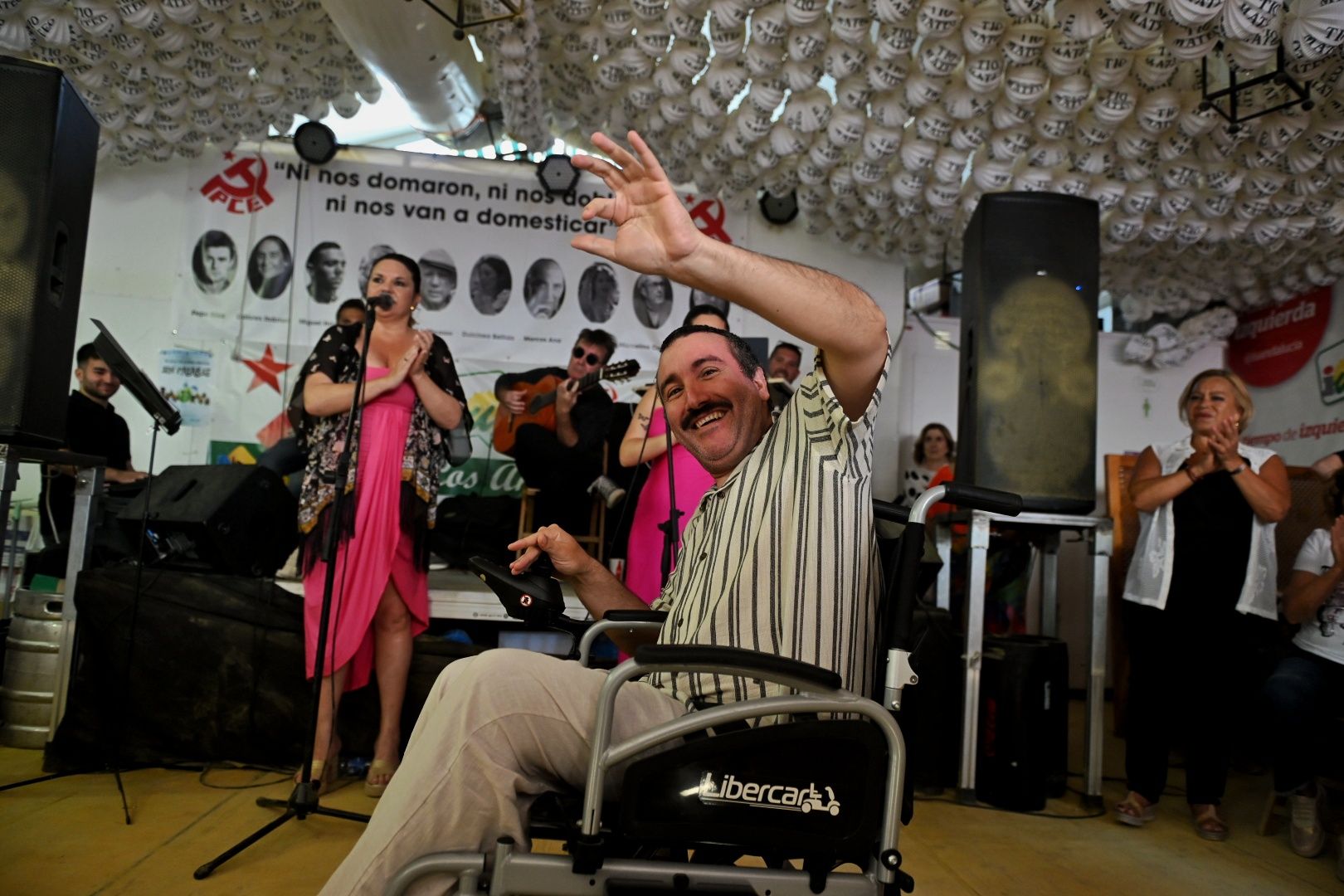 La galería del último día de Feria de Jerez