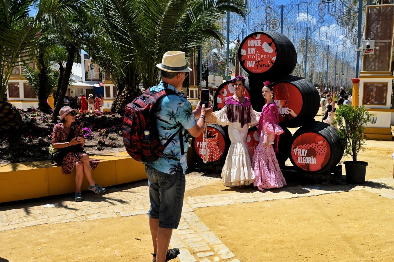 La galería del último día de Feria de Jerez