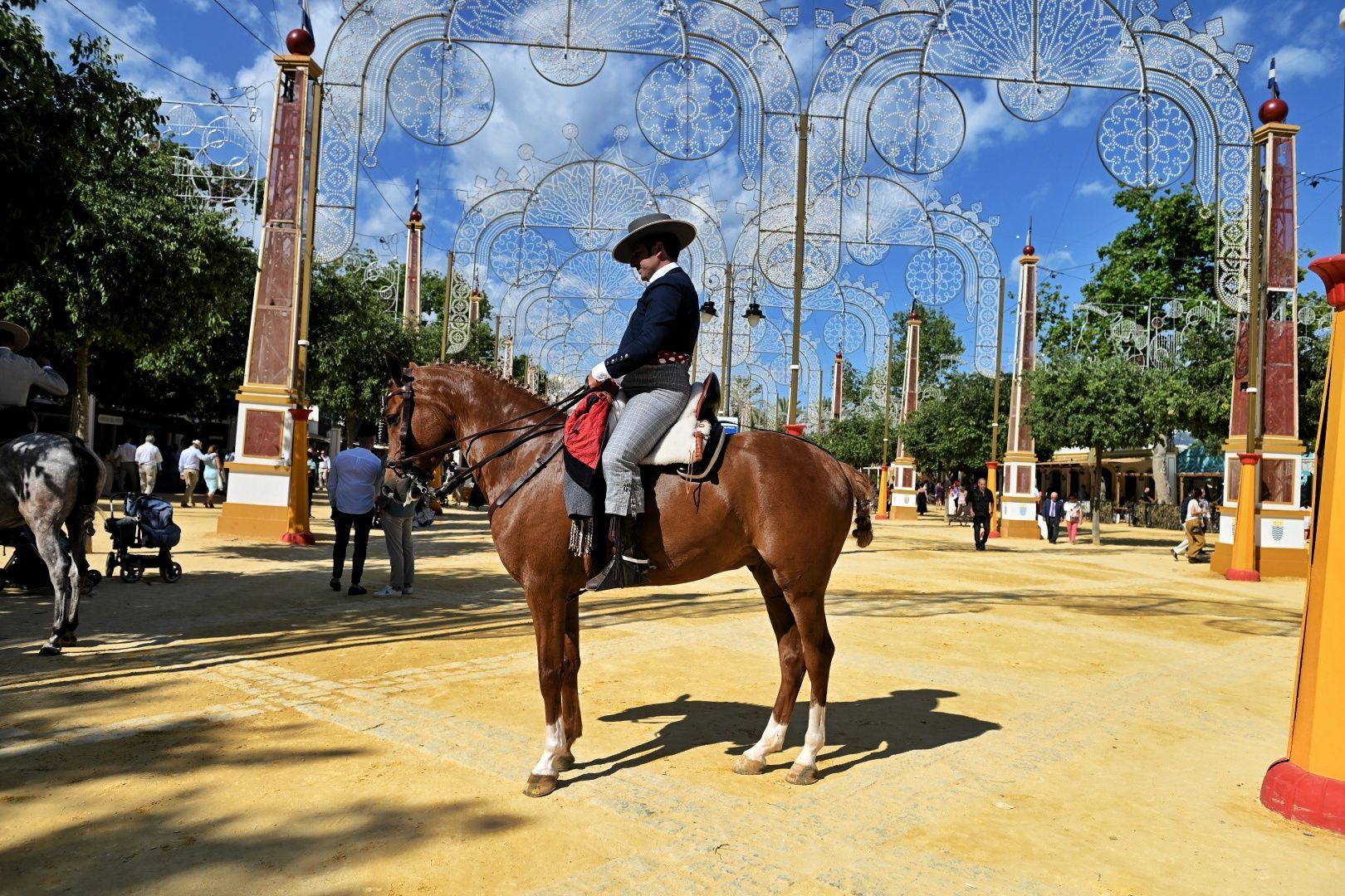 La galería del último día de Feria de Jerez