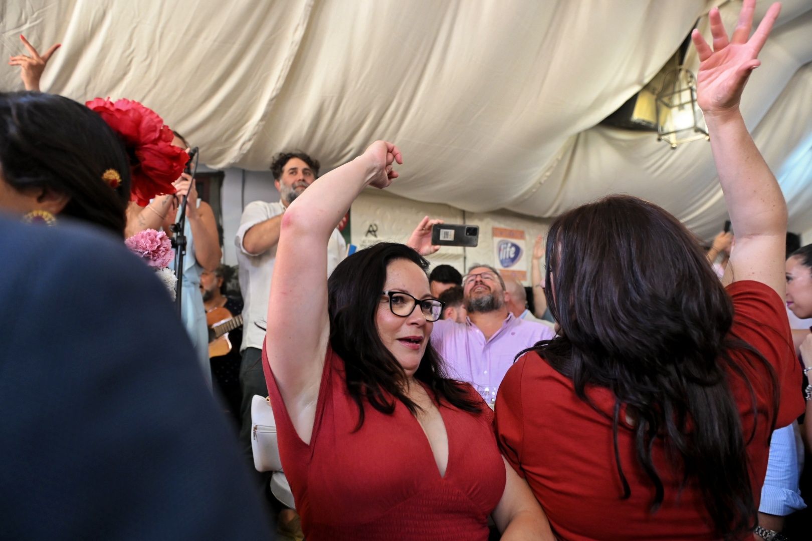 La galería del último día de Feria de Jerez