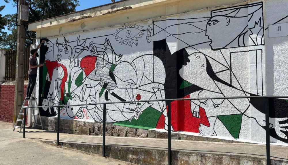 Mural Puerto Real Palestina
